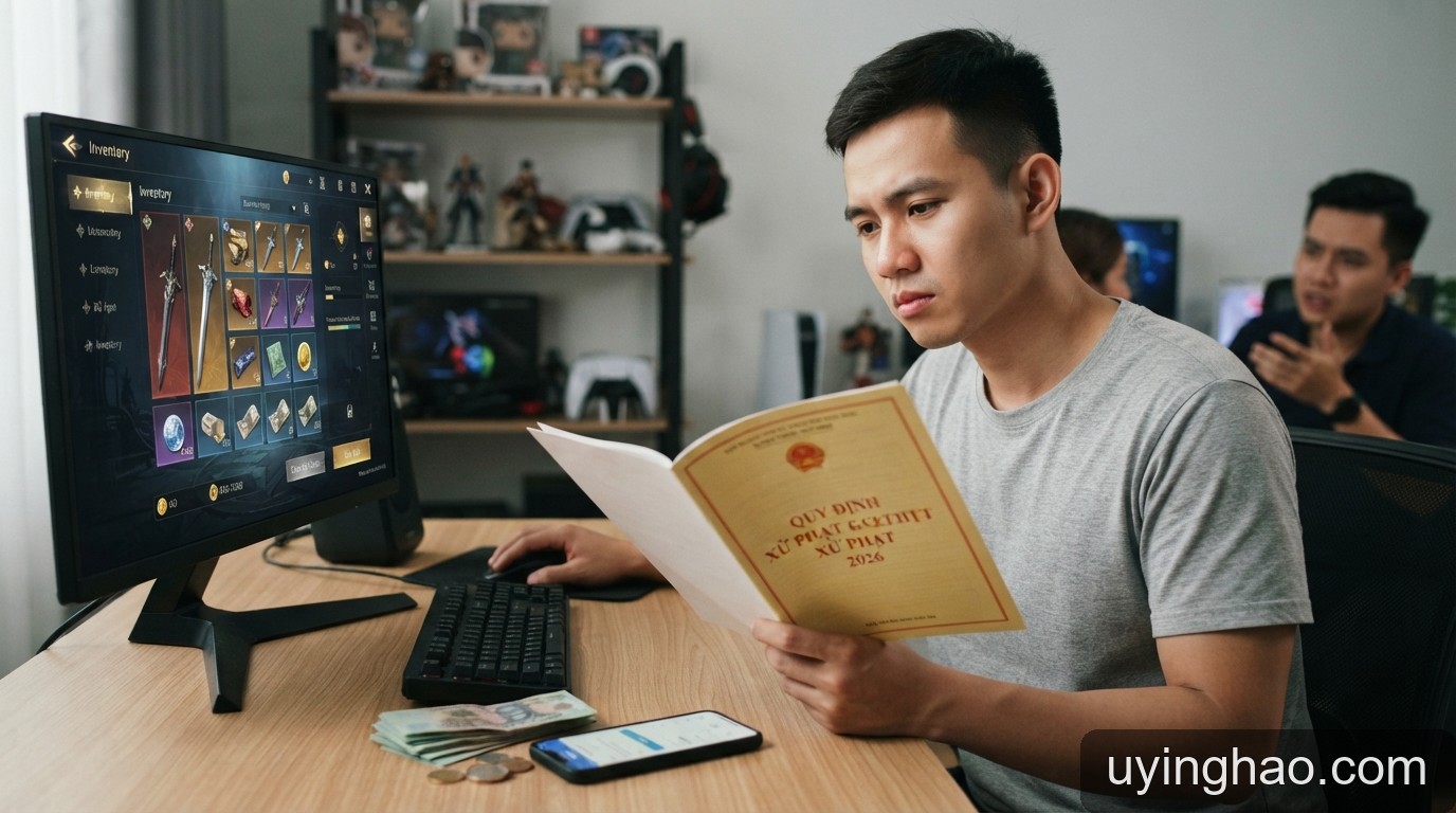 Nghị định 174/2026/NĐ-CP: Rủi ro pháp lý khi quy đổi vật phẩm game thành tiền mặt